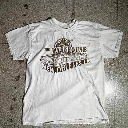 Warehouse Nola Preowned Large Band T-shirt