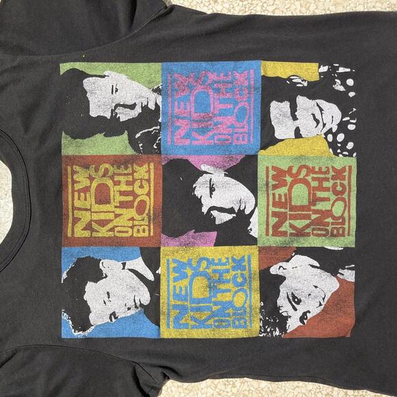 NKOTB Preowned XLG Band T-shirt