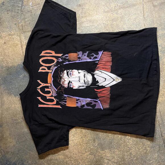 Iggy Pop Preowned Large T-shirt