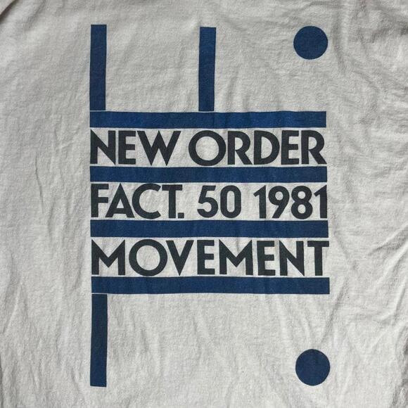 New Order PreOwned XL band tshirt