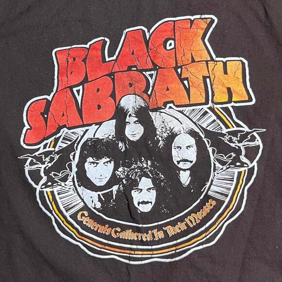 Black Sabbath Preowned Large Band T-shirt