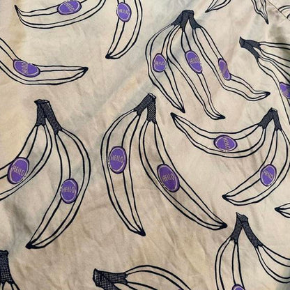 Hello banana button down PreOwned small Band shirt