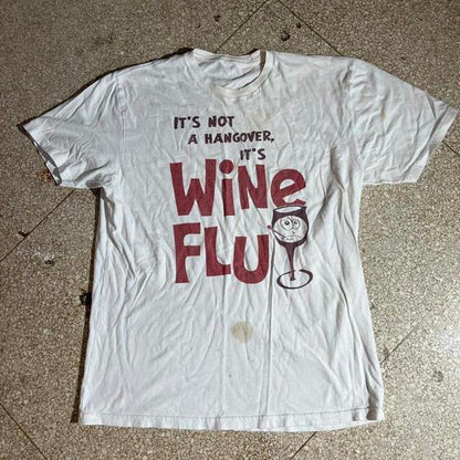 Wine Flu preowned Large T-shirt