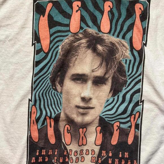 Jeff Buckley Preowned Large Band T-shirt