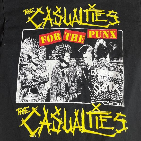Casualties PreOwned Small Band TShirt