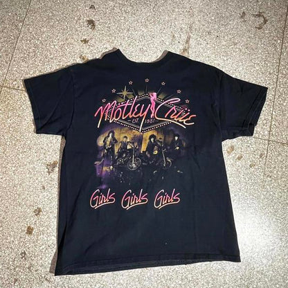 Motley Crue Preowned Large Band T-shirt