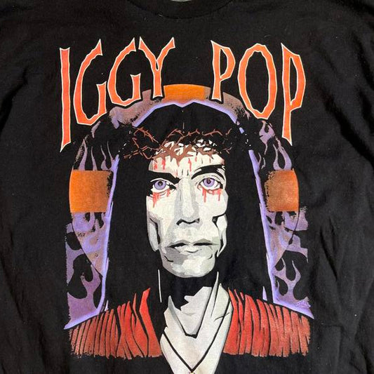 Iggy Pop Preowned Large T-shirt