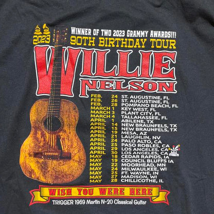 Willie Nelson preowned 3XLarge Band T-shirt