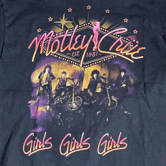 Motley Crue Preowned Large Band T-shirt