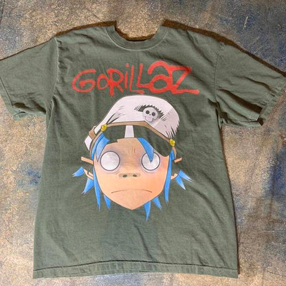 Gorillaz Preowned Large T-shirt