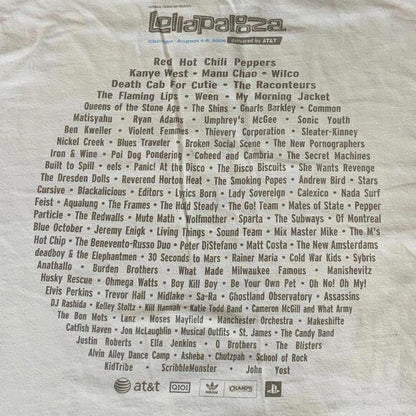 Lollapalooza 2006 Preowned Large T-shirt