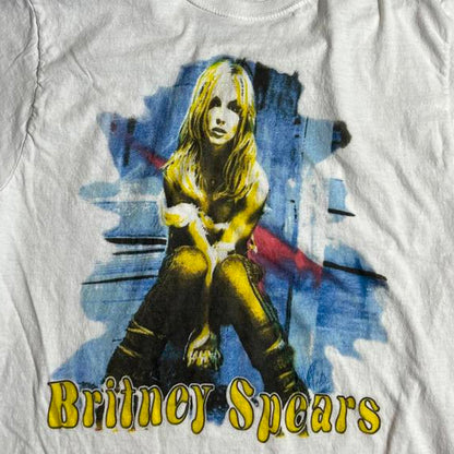 Britney Spears Preowned Medium Band T-shirt