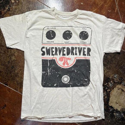 Swervedriver Preowned Large Band T-shirt