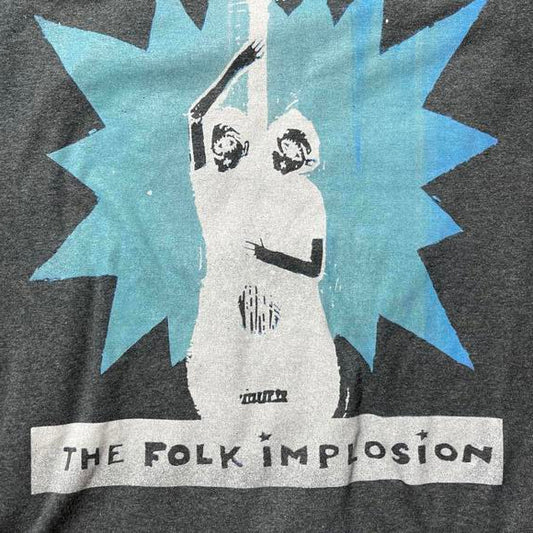 The Folk Implosion Preowned Medium Band T-shirt