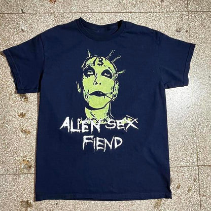 Alien Sex Fiend Preowned Medium Band T-shirt