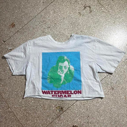 Harry Styles crop top preowned Medium Band T-shirt