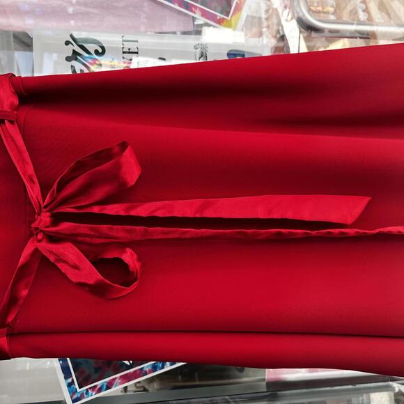 Vintage Robbie Bee Size 10 preowned red dress