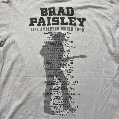 Brad Paisley Medium Graphic Preowned T-shirt