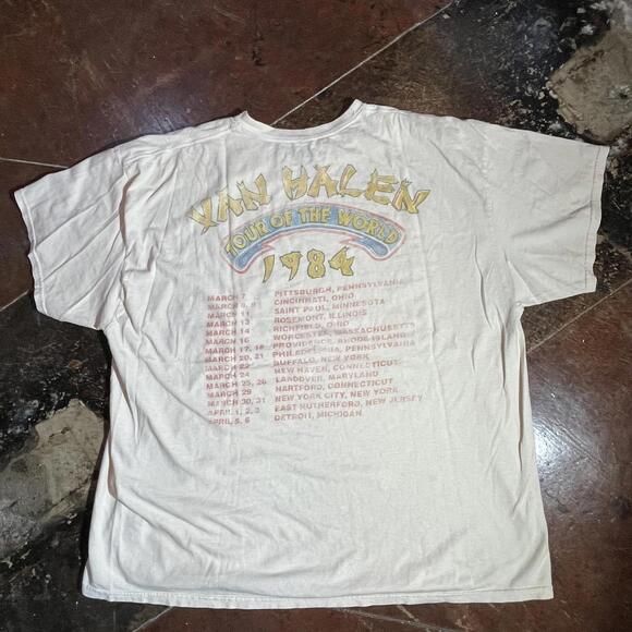 Van Halen Preowned distressed OS Band T-shirt