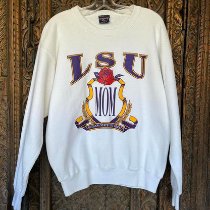 Vintage LSU Mom Preowned Large sweatshirt