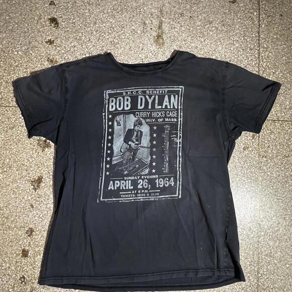Bob Dylan PreOwned XL Band Tshirt