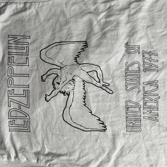 Led Zeppelin Preowned Medium Band T-shirt