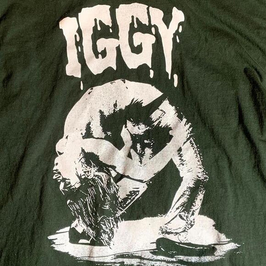 Iggy Pop preowned Large Band T-shirt