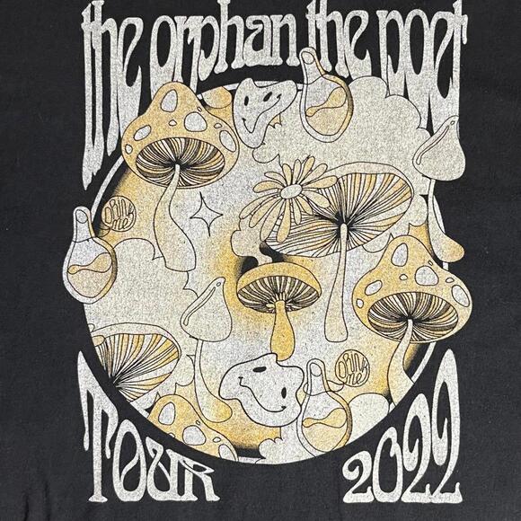 The orphan the poet Preowned 2XL Band T-shirt