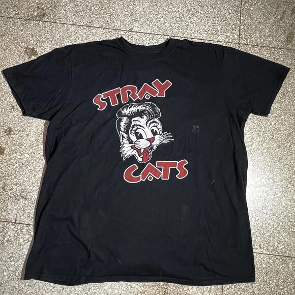 Stray cats PreOwned XL Band Tshirt