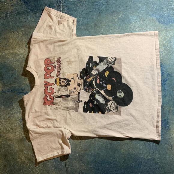 Iggy Pop preowned Large Band T-shirt