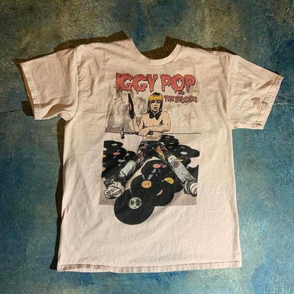 Iggy Pop preowned Large Band T-shirt