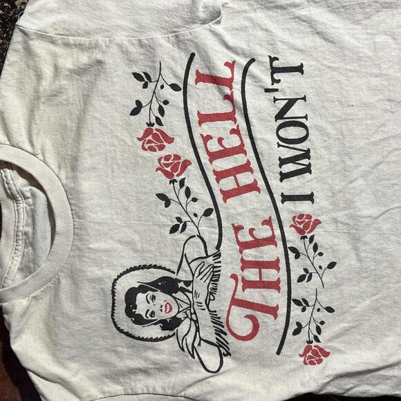 The Hell I Won’t PreOwned Small Band TShirt