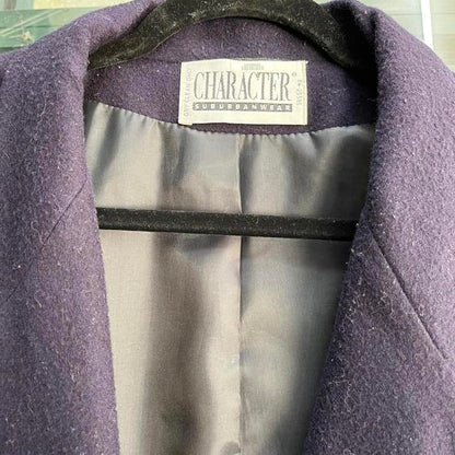 Vintage Character suburbanwear navy dress coat