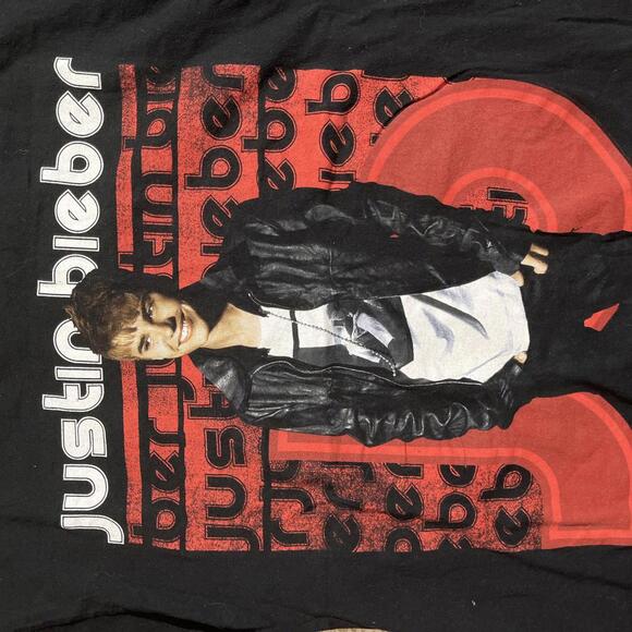 Justin Bieber Preowned Large T-shirt