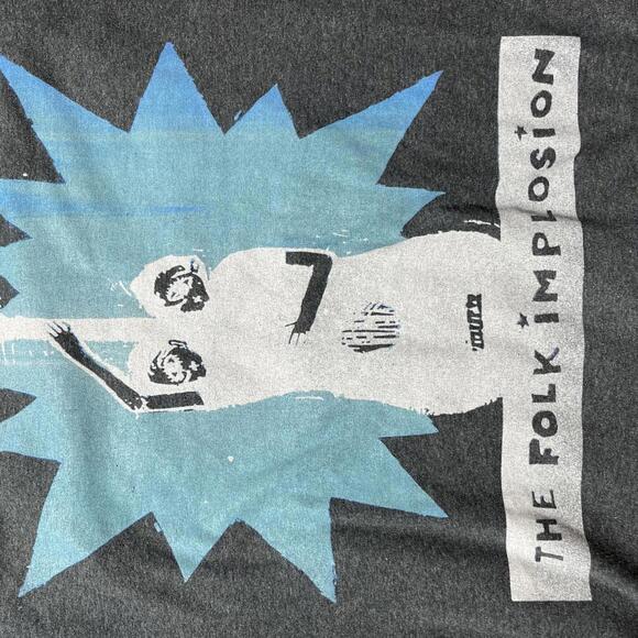The Folk Implosion Preowned Medium Band T-shirt