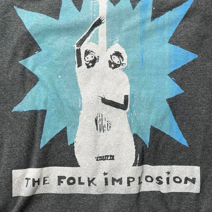 The Folk Implosion Preowned Medium Band T-shirt