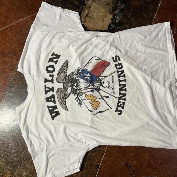 Waylon Jennings Preowned 2XL Band T-shirt