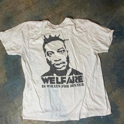Welfare PreOwned XL White Shirt