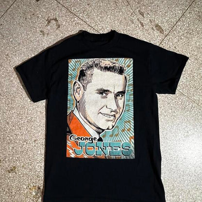 George jones PreOwned Small Band TShirt