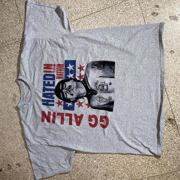 GG Allin PreOwned 2XL band tshirt