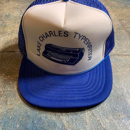 Vintage Lake Charles Typewriter hat