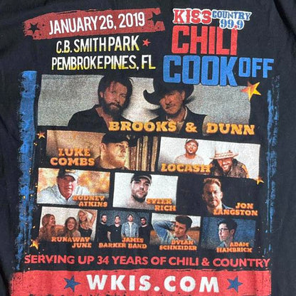 99.5 chili cook off preowned Medium Band T-shirt