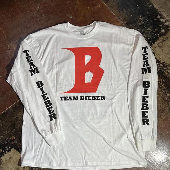 Justin Bieber Preowned 2XL Band T-shirt