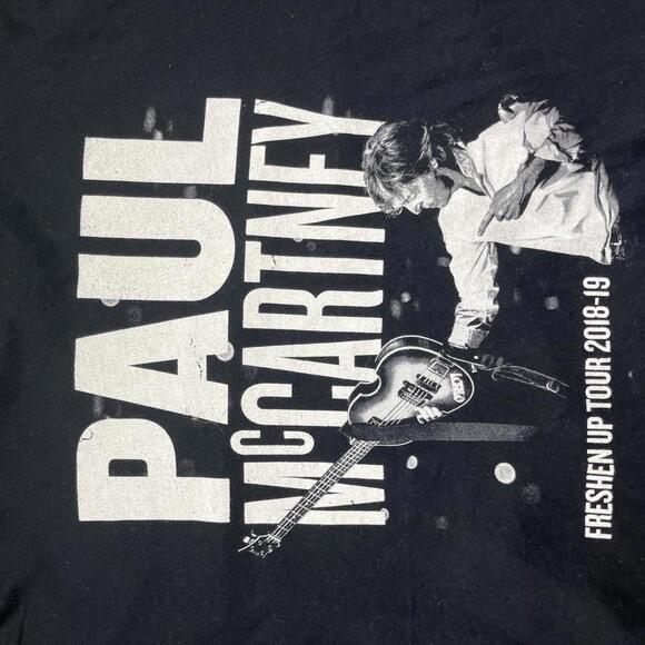 Paul McCartney PreOwned 2XL Band tshirt