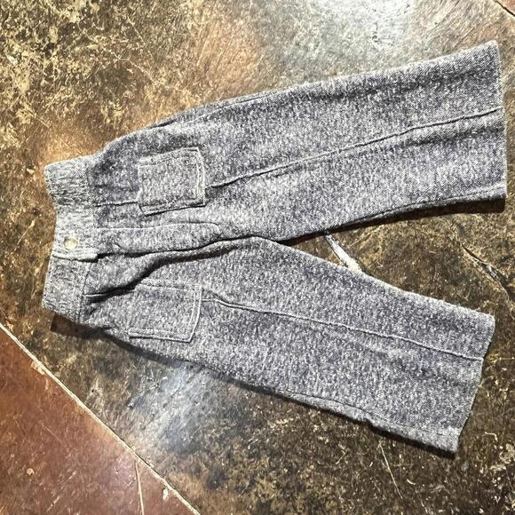 Kids 2T 60s/70s vintage denim blue boys suit