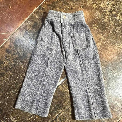 Kids 2T 60s/70s vintage denim blue boys suit