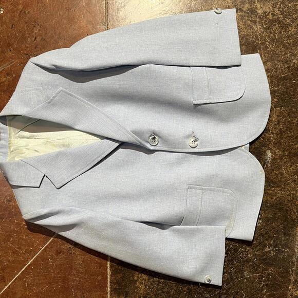 Kids blue vintage boys suit