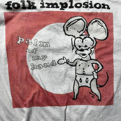 Folk Implosion Preowned Large Band T-shirt