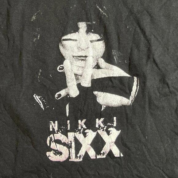 Nikki Sixx Preowned Large T-shirt