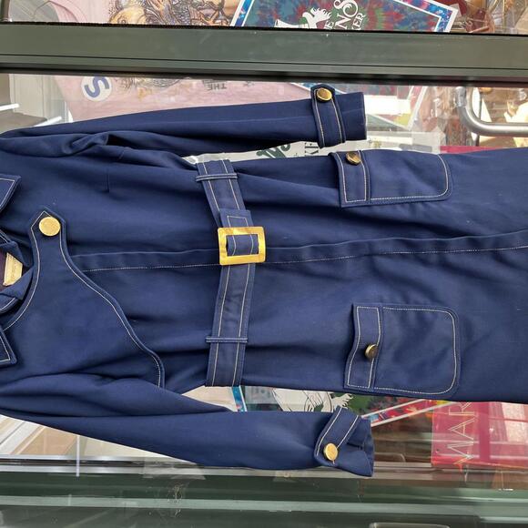 Vintage Howard Wolf Size 10 preowned zip up dress